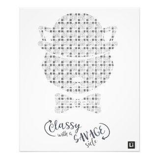 Lil'Inspirations #35 - Classy with a savage side Fotodruck