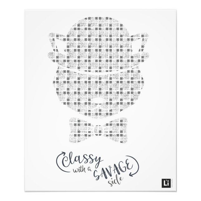 Lil'Inspirations #35 - Classy with a savage side Fotodruck (Vorne)