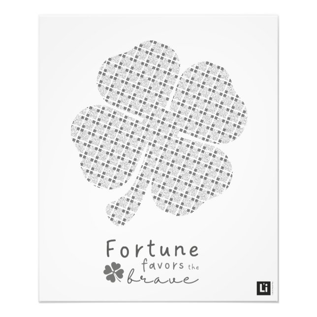 Lil'Inspirations #6 - Fortune favors the brave Fotodruck (Vorne)