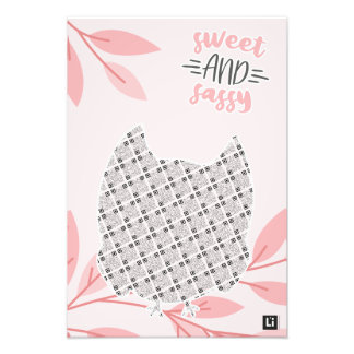 Lil'Inspirations #7 - Sweet and sassy Fotodruck