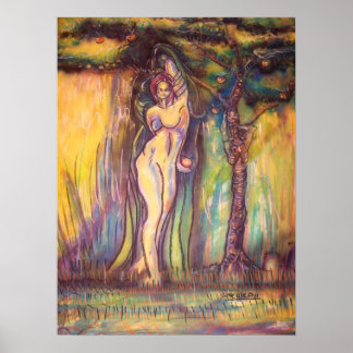 Lilith, Adam, der Teufel und die Frucht in Eden Poster
