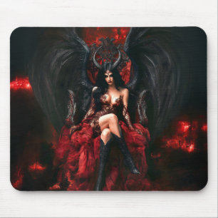 Lilith, Dunkle Göttin, Okkult, Hexerei, Gotik 2 Mousepad