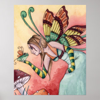 Lilith - Frosch Fairy Poster