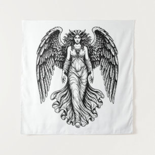 Lilith gefallener Engel Wandteppich