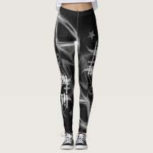 lilith Hexepentagram-Doppeltteufel-Leggings
