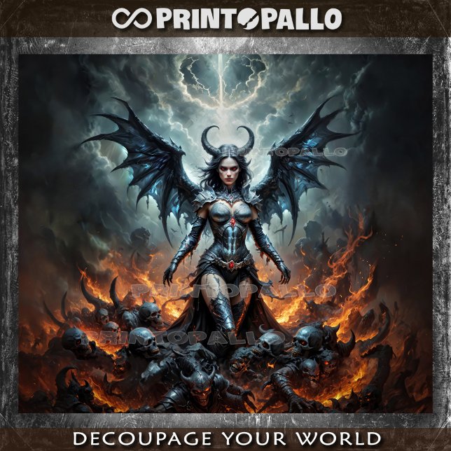 Lilith Mythos: Die Mutter aller Dämonen der Hölle Seidenpapier (Von Creator hochgeladen)