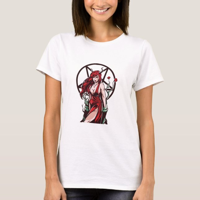 Lilith Pagan Goddess T-Shirt (Vorderseite)