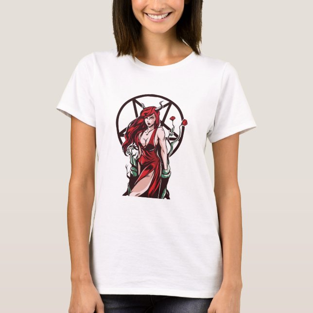 Lilith Pagan Goddess T-Shirt (Vorderseite)