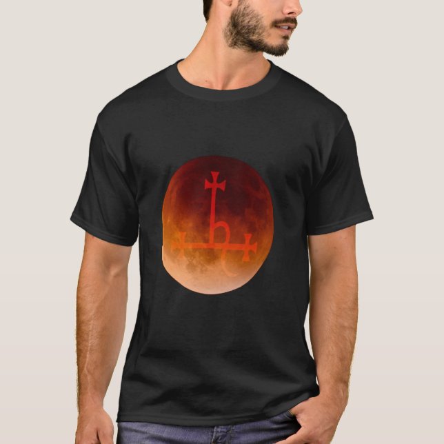 Lilith Siegel Mond Blut Dämon T-Shirt (Vorderseite)