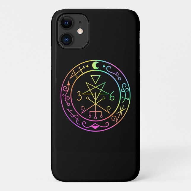 Lilith sigil. Dark Moon Goddess Siegel Case-Mate i iPhone Hülle (Rückseite)