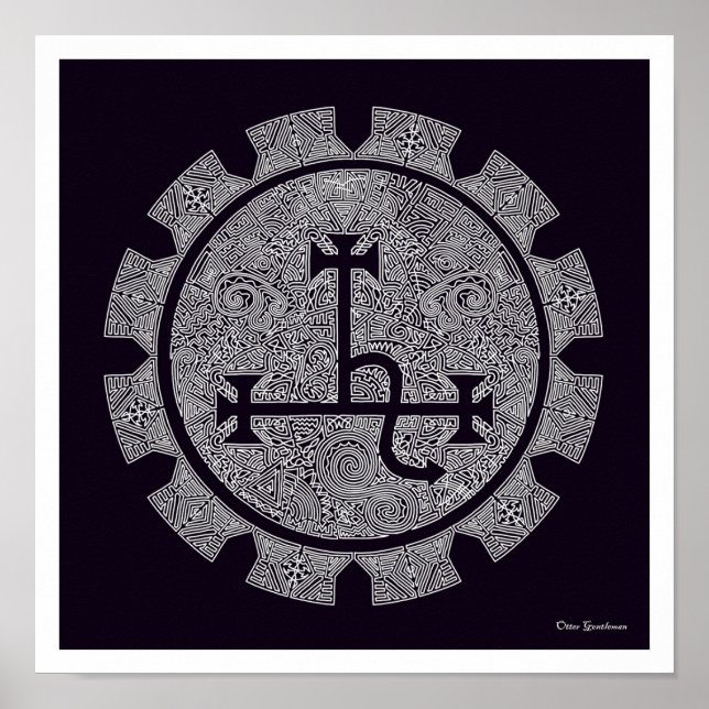 Lilith-Symbol Poster (Vorne)