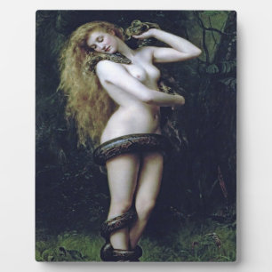 Lilith von John Collier 1887 Fotoplatte