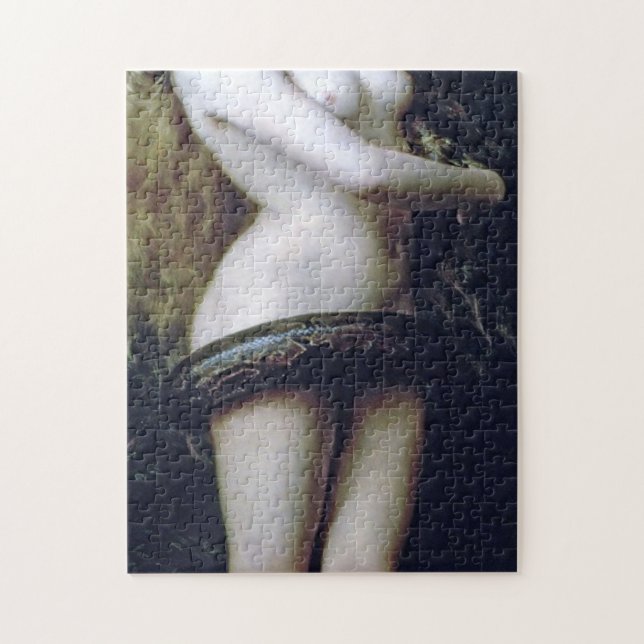 Lilith von John Collier 1887 Puzzle (Vertikal)