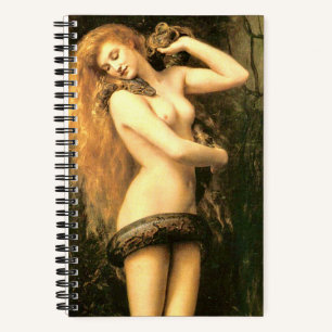 Lilith von John Collier Notizbuch
