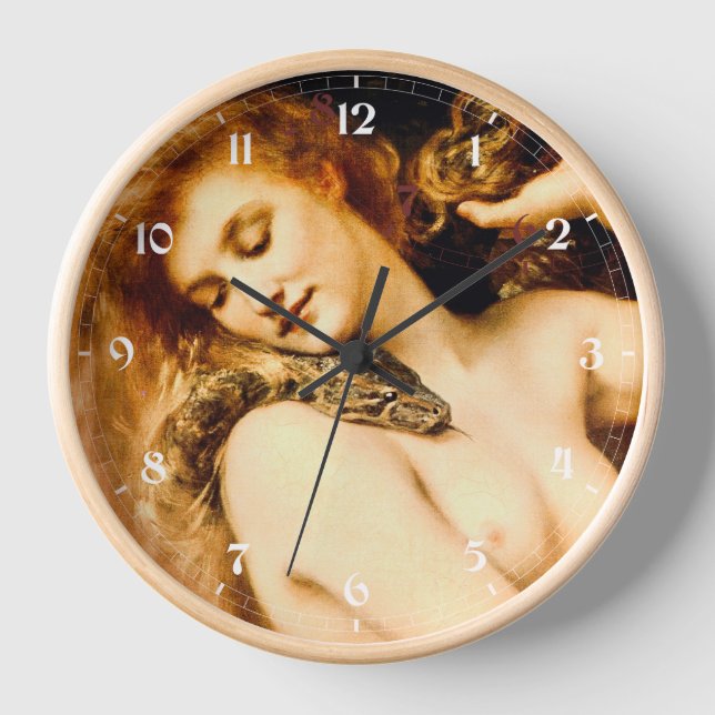 Lilith von John Collier Uhr (Vorderseite)