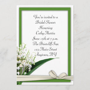 Liliy of the Valley Einladung