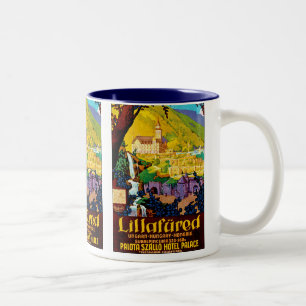 Lillafured Ungarn Zweifarbige Tasse