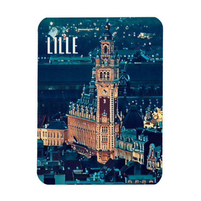 Lille Foto Vintage Magnet (Vertikal)
