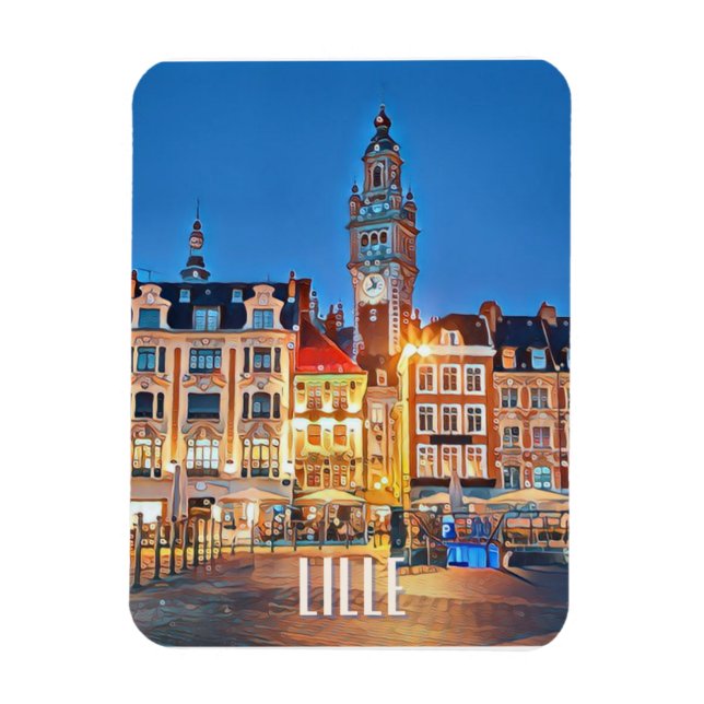Lille Foto Vintage Magnet (Vertikal)
