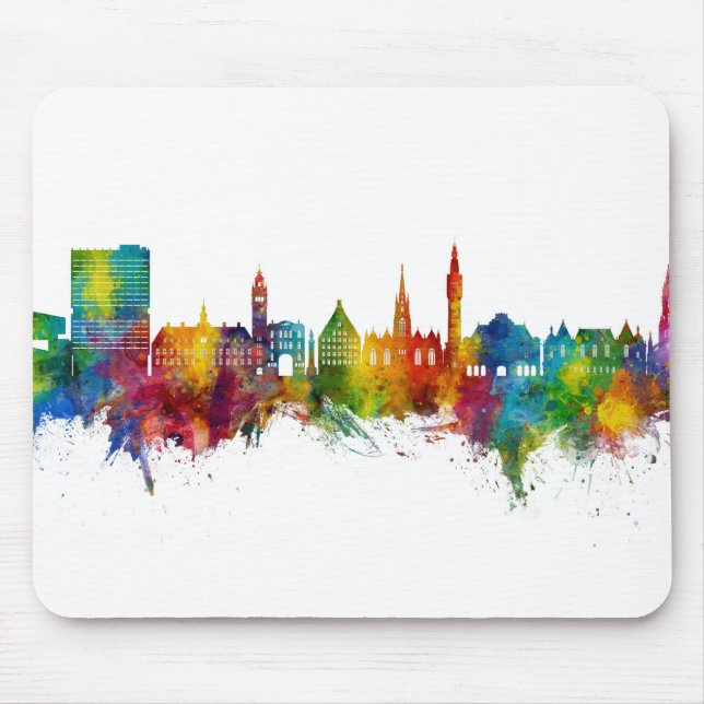 Lille France Skyline Mousepad (Vorne)
