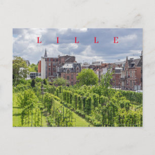 Lille Jardin d'arboriculture fruitière postcard Postkarte