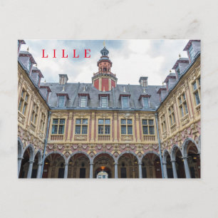 Lille Old Stock Exchange View Postkarte