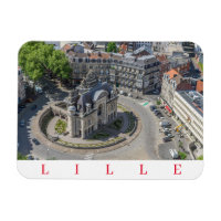 Lille Porte de Paris Kühlschrankmagnet