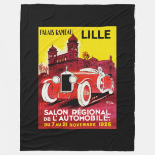 Lille ~ Regionale Automobilsalon Fleecedecke