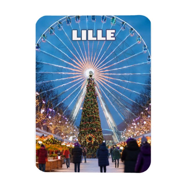 Lille’s Festive Glow: A Magical Christmas Market Magnet (Vertikal)