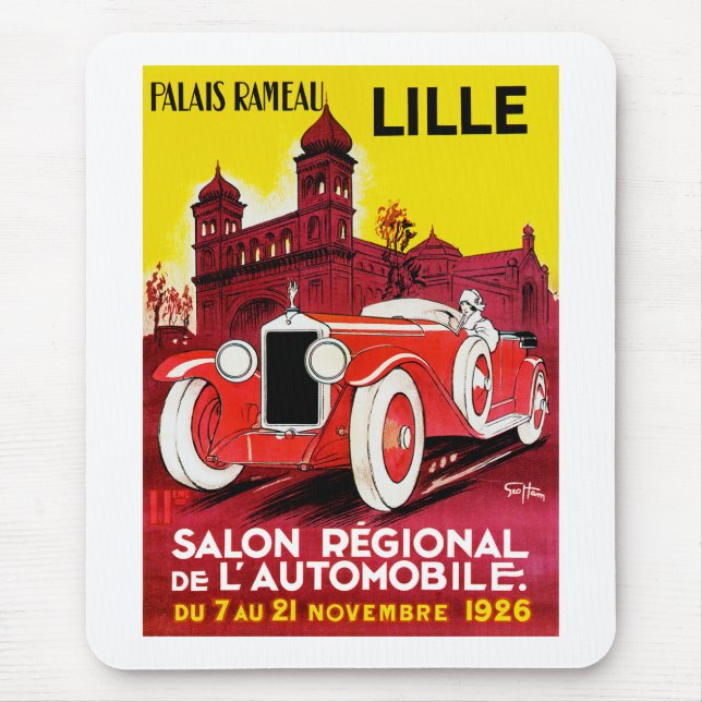 Lille ~ Salon Regionale de L'Automobile Mousepad (Vorne)