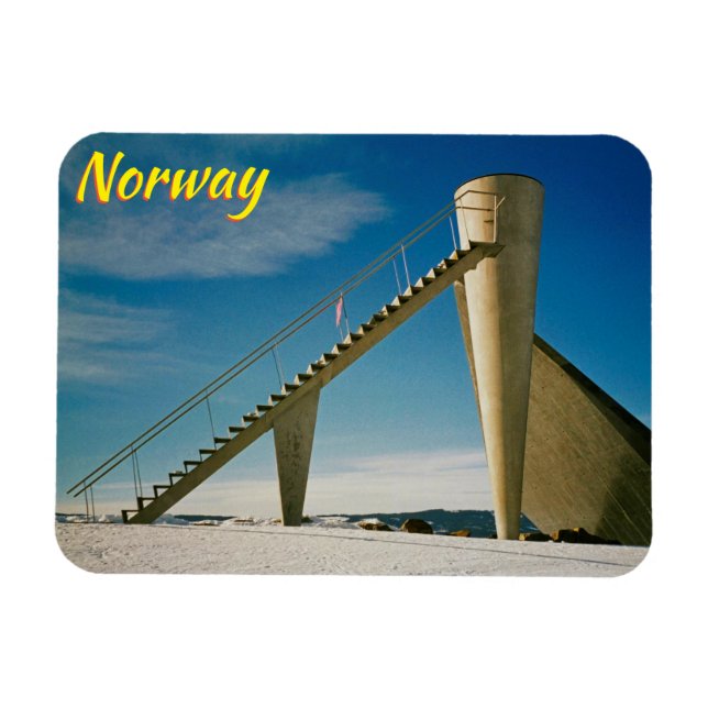 Lillehammer Norwegen Magnet (Horizontal)