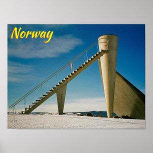 Lillehammer Norwegen Poster