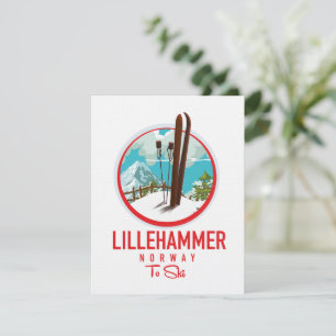 Lillehammer Norwegen Skilogo