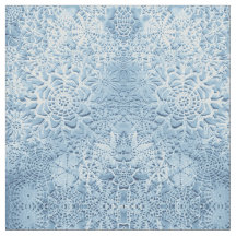 Lillians Baby Blue Snowflakes