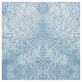 Lillians Baby Blue Snowflakes Stoff