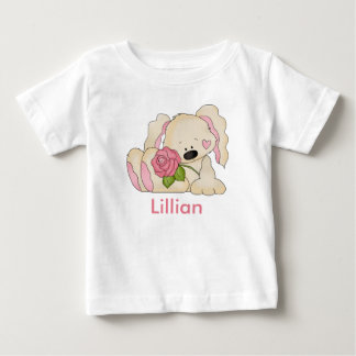 Lillians Personalisierter Bunny Baby T-shirt