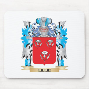 Lillie Wappen - Familienwappen Mousepad