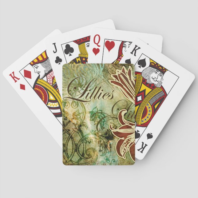 Lillies Spielkarten (Rückseite)