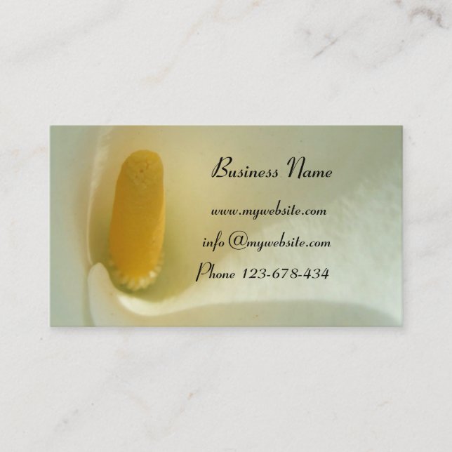 Lilly Business Card Visitenkarte (Vorderseite)
