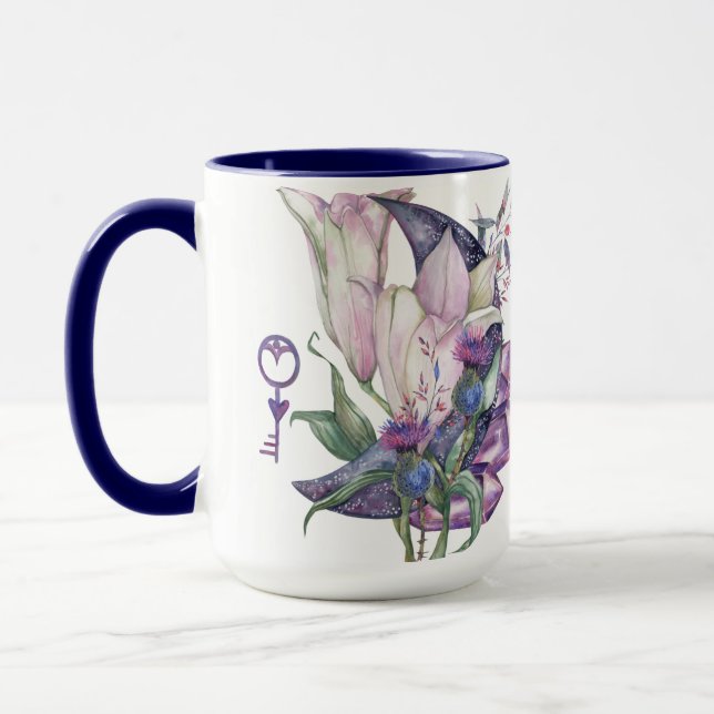 Lilly Crystal Moon Tasse (Links)