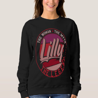 Lilly die Dame des Mythos der Legende Sweatshirt