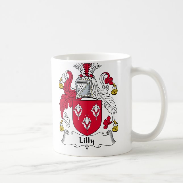 Lilly Familienwappen Kaffeetasse (Rechts)
