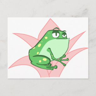 Lilly Frog Postkarte