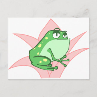 Lilly Frog Postkarte