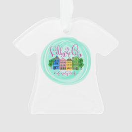 Lilly in Charleston Ornament