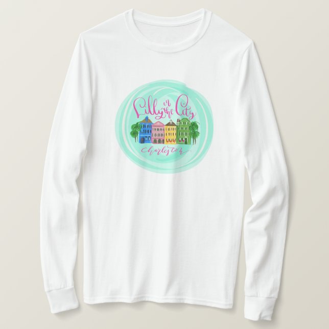 Lilly in Charleston T-Shirt (Design vorne)
