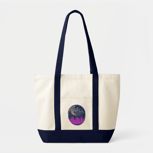 Lilly in der City-Logo-Tasche Tragetasche (Vorne)