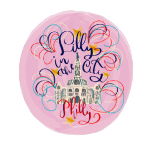 Lilly in der Stadt - Philadelphia Tragetasche