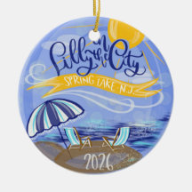 Lilly in der Stadt - Spring Lake, NJ - Ornament