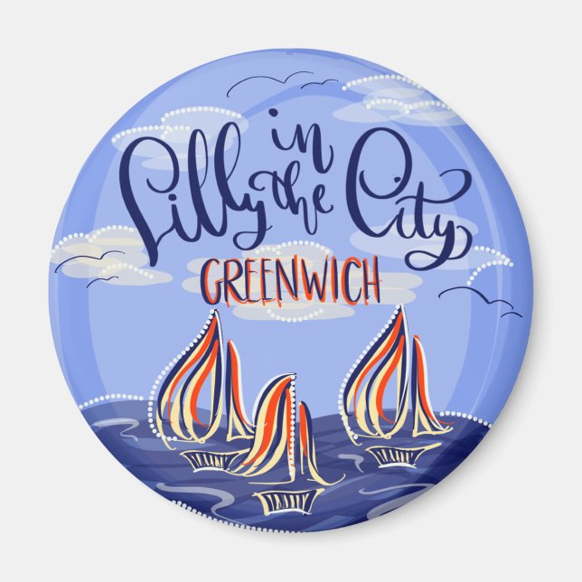 Lilly in Greenwich Magnet (Vorne)
